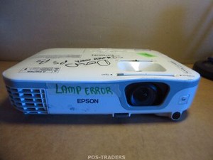 Epson EB-X11 XGA education projector 3LCD 2600 Lumens - LAMP ERROR - EXCL REMOTE