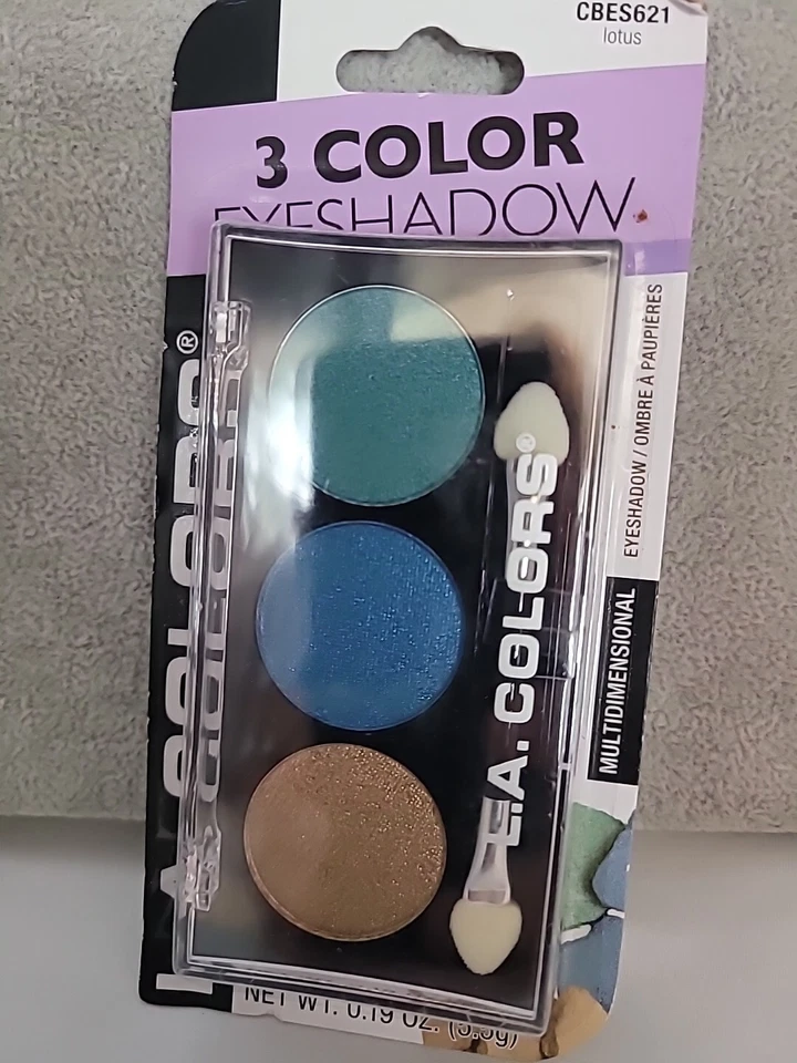 L.A. Colors Lotus 3 Color Eyeshadow CBES621 Multidimensional 3 pcs. New - Image 4 of 4