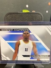 2022 UD Goodwin Champions Base Horizontal #82 Michael Foster - Basketball