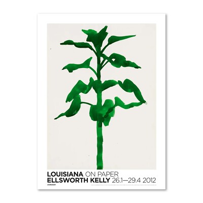 Sunflower, Ellsworth Kelly - Dänemark Louisiana Museum Ausstellung Poster
