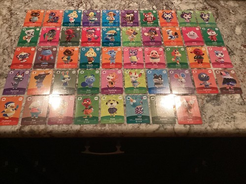 Cartes amiibo Animal Crossing série 5 nord-américaines jeu complet 401-448 comme neuves - Photo 2/11