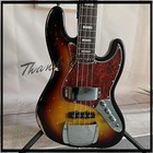 Vintage Relic Jazz Electric Bass Guitar 4 Strings Maple Neck Basswood Body🔥