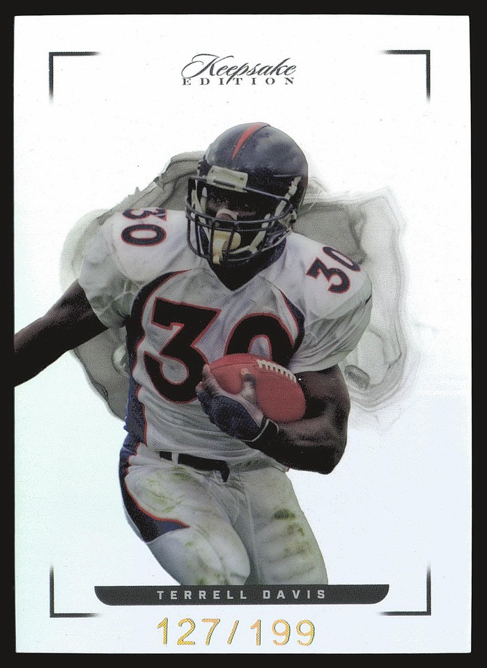 2022 Keepsake Football Edition Terrell Davis #36 - 1 of 1