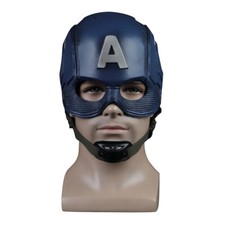 Captain America Helmet Endgame Steve Rogers Cosplay Superhero Mask PVC