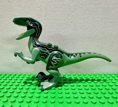 Lego Raptor Blue Velociraptor 75917 Dark Green Jurassic World