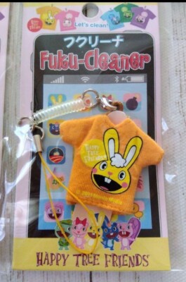 Happy Tree Friends T-shirt Strap Smartphone Cleaner Complete Set