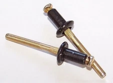 25 Qty-Special Peel-Type Rivet 1/4 Dia. 1/2 Flng(12653)