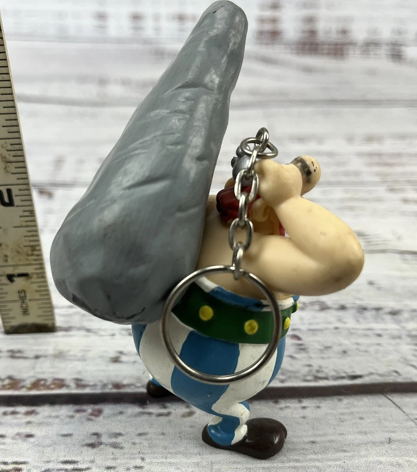 Lote de figuras de resina Astérix, Obélix y Vitalstatistix Plastoy 1997 Foto 4 de 4