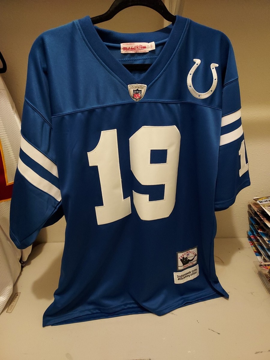 Mitchell Ness Johnny Unitas Baltimore Colts NFL Legacy Throwback Jersey  Sz 50