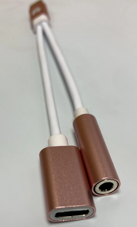 Adaptador de Auriculares Samsung, 2 en 1 USB C a 3.5mm Aux Audio Jack Rosa no 4 s23 Foto 3 de 4