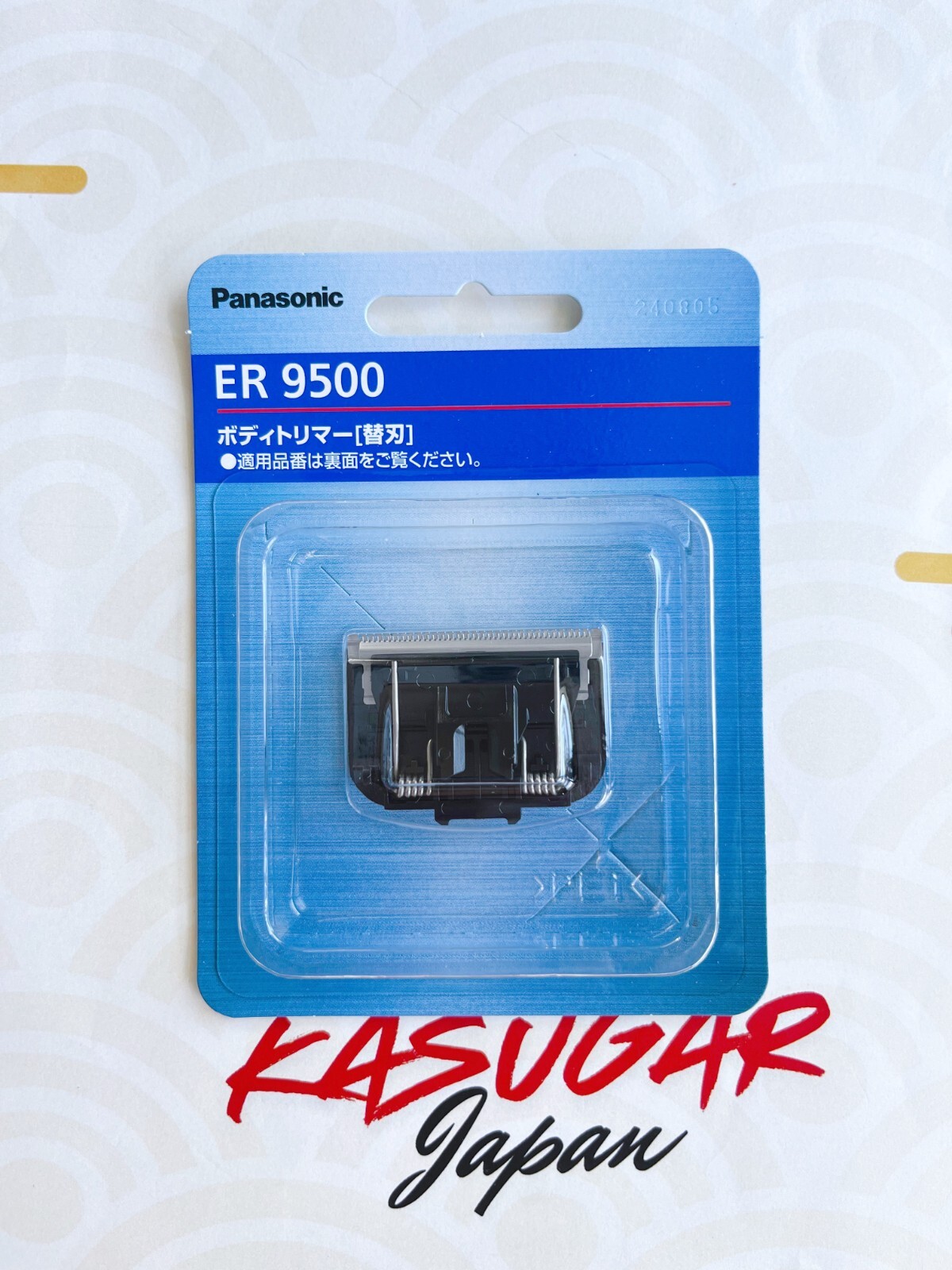 Panasonic replacement blade for ER-GK60 body trimmer Metal ER9500 from JAPAN