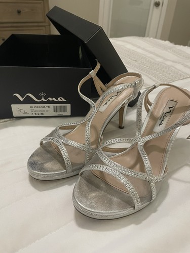 Nina Blossom Strappy Embellished 