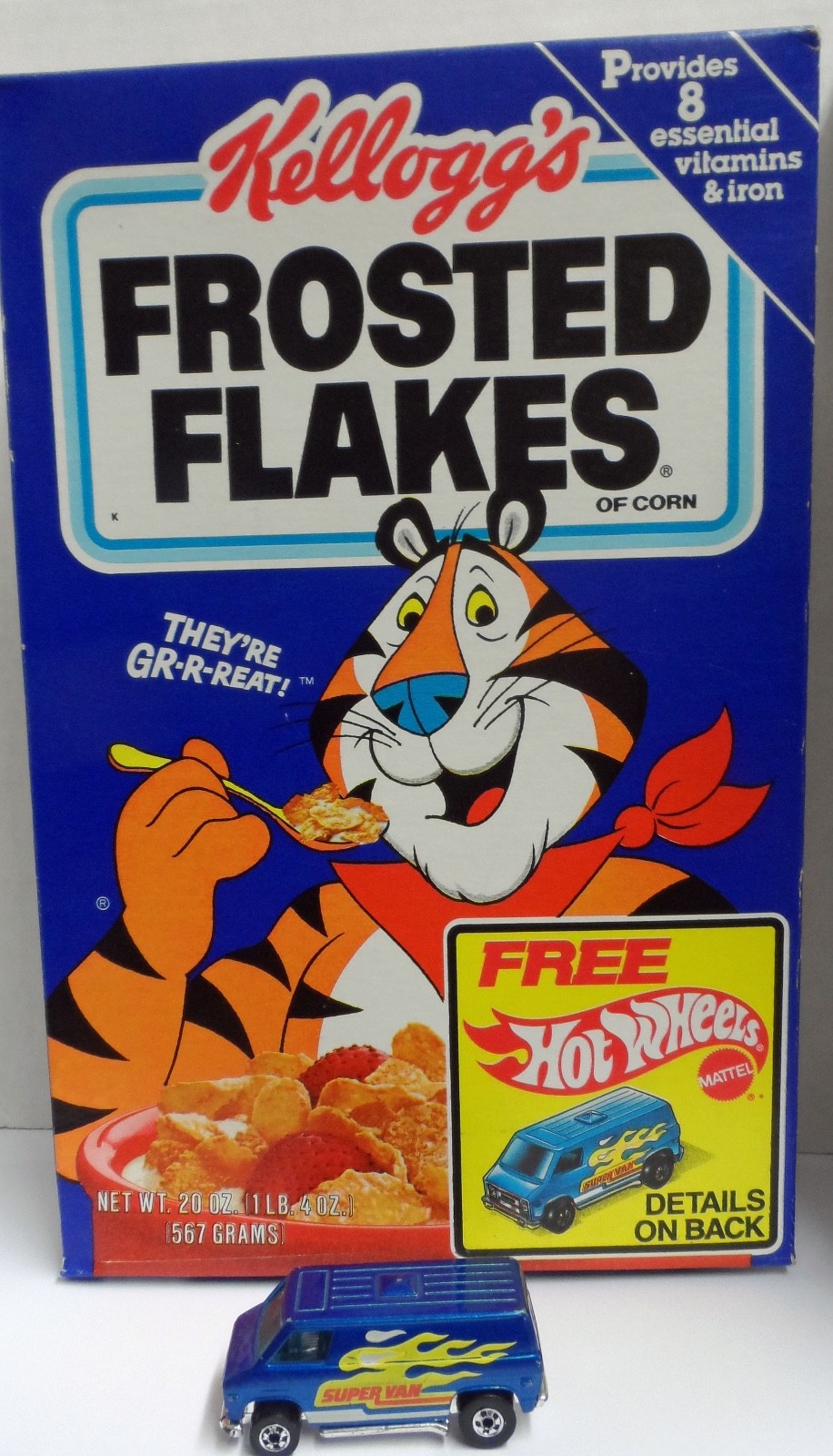 Hot Wheels Mega rare USA only1985 Kelloggs Supervan Promo Hot Wheels Mega rare USA only1985 Kelloggs Supervan Promo