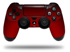 Skin for Playstation 4 Sony PS4 Controller Smooth Fades Red Black