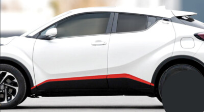 Set Van 4 Auto Instaplijsten Voor Toyota C-HR II 2023-2024