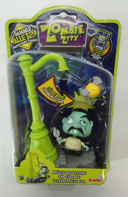2013 SIMBA ZOMBIE CITY DRUCKE DIE LATERNE FIGURE MOC BRAND