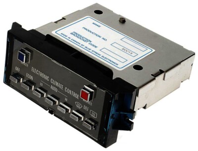 Electronic Climate Ctrl Module  Blue Streak Electronics  ECC15