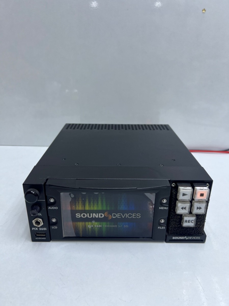 Sound Devices PIX260i Digital Video / Audio Recorder ( See photos