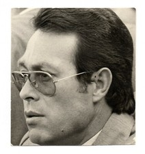 FOTO ANTIGUA BLANCO Y NEGRO AÑOS 80 TORERO CURRO ROMERO 70x64mm