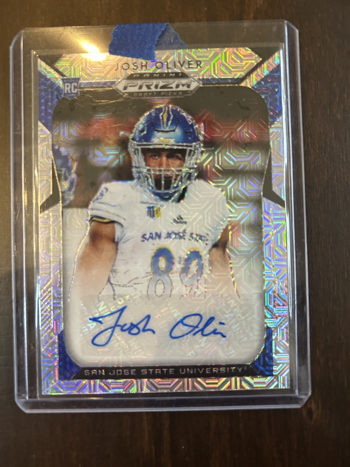 Josh Oliver Panini Prizm Draft Picks #243 Autograph Mojo