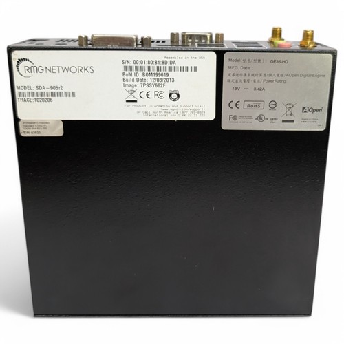 Aopen DE35 Mini Industrial PC AMD G-t56N/4GB RAM/64GB SSD/RS232 Displays Signage - Picture 6 of 14