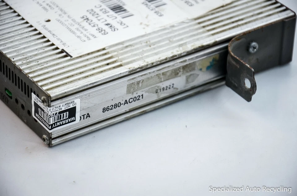 Amplificador de radio de audio Toyota Avalon 1998 1999 AMP 86280-AC021 OEM Foto 2 de 4