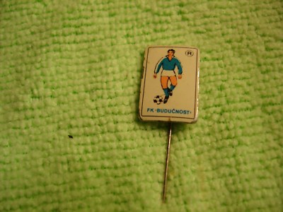 FOOTBALL - Soccer Club FK BUDUCNOST - Podgorica Montenegro - club's jersey pin