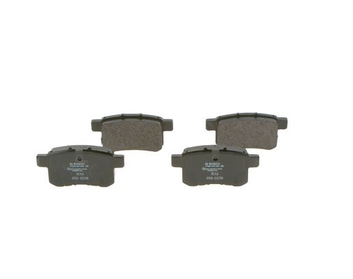 Plaquettes de frein BOSCH 0986494338 pour rouler serein en HONDA sous la pluie