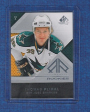 2007-08 Upper Deck SP Game-Used Hockey Rookie Card 616 /999 # 111 Thomas Plihal
