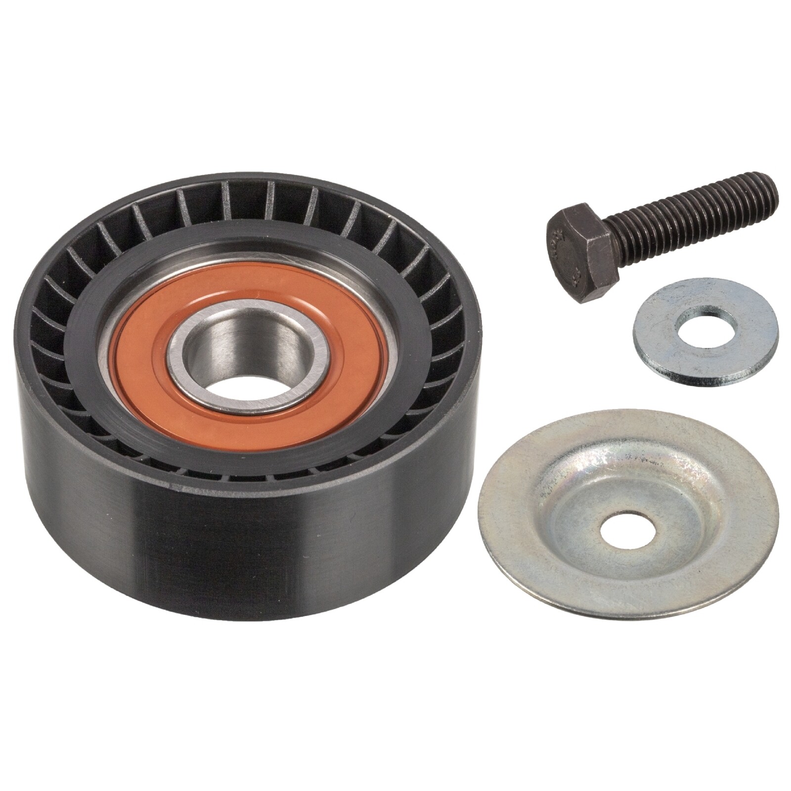 Febi Bilstein Idler Pulley for Auxiliary Belt 107275 - OEM Quality for Ford