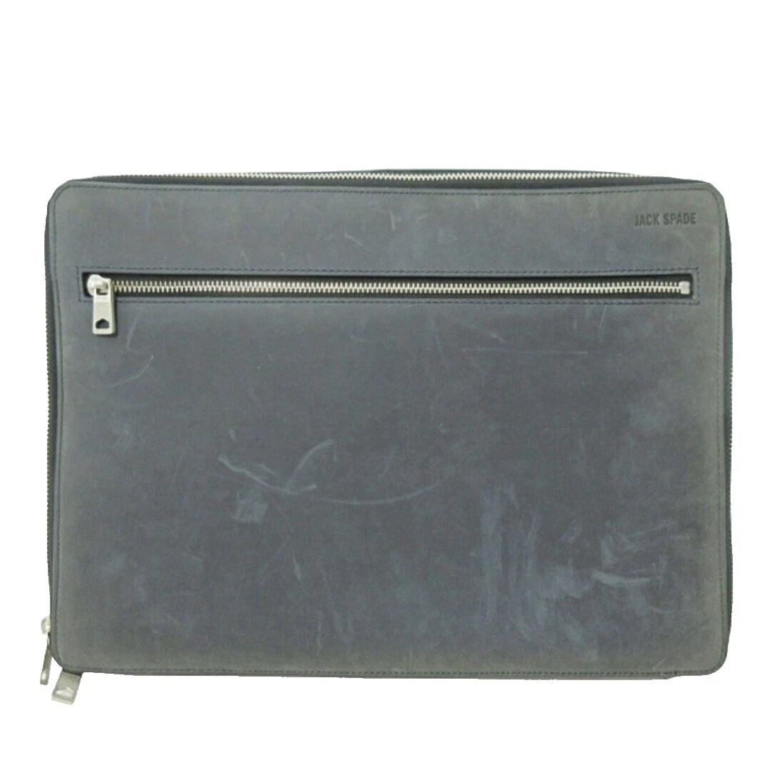 Черные кожаные сумки для мужчин JACK SPADE