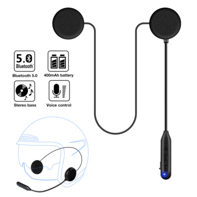 Kabellos Motorrad Helm Bluetooth 5.0 Headset Motorräder Intercom HiFi Kopfhörer