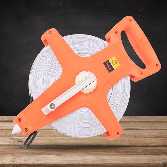 Building Landscaping Measuring Tape Measure Reel Survey Tape Tool