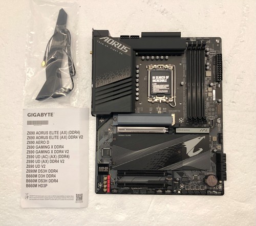 GIGABYTE Z690 AORUS ELITE AX LGA 1700 Intel Z690 ATX Motherboard DDR5