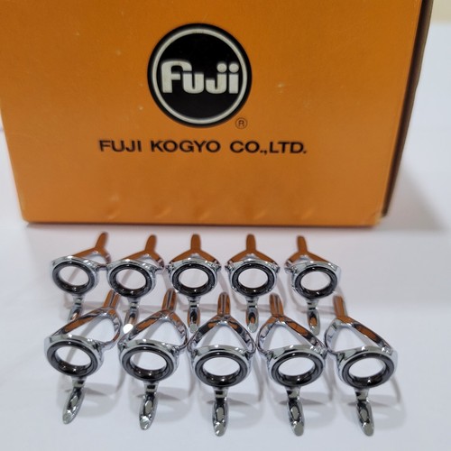 (Cierre de descuento) 10 piezas caña de pescar Fuji CLCSG LC SIC guías de jinete bajo - Imagen 21 de 59