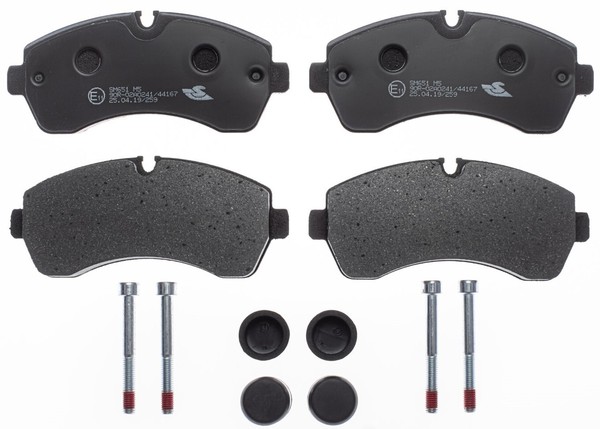 BremsbeläGe Vorne Satz FüR Mercedes Sprinter 3-T 906 Plateau/Fahrwerk 2006--image