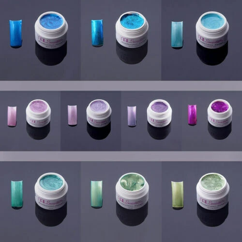 French Gel-und Shellac-Lacke in Blau