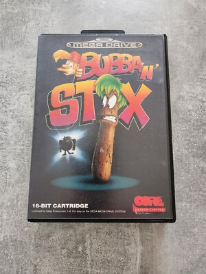 Sega Mega Drive Bubba'n Stix Komplett OVP Very Rar