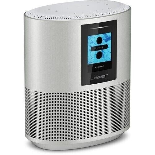 Bose Home Smart Speaker 500 Bluetooth Wi-Fi with Alexa Voice Control Luxe Silver-image