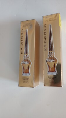 2 new  Beau Babe Beauty Liquid Eye Shadow Amber Gold .18 oz .In bin sr
