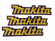 MAKITA STICKER SET 3 Makita Tools Sticker XL Size 9” Dewalt HART Ryobi Bosch Box