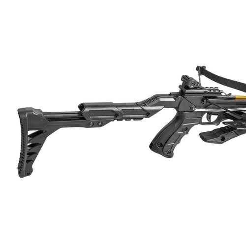 Compact Handheld Crossbow Self Cocking Pistol Crossbow with 3 Premium Bolts