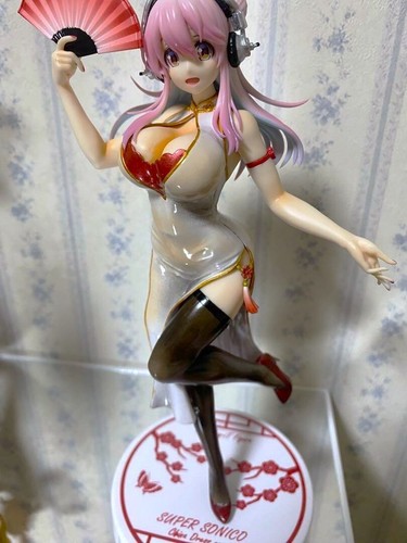 Super Sonico Super cute Super Sonico Chinese Dress ver. Repainted Japanese - Picture 2 of 8