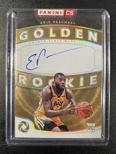 ERIC PASCHALL 2019-20 Panini Opulence Rookie Auto GOLD #07/10 Autograph