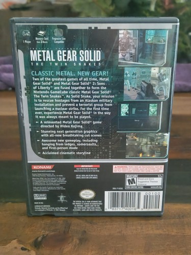 Metal Gear Solid: Twin Snakes (Nintendo Gamecube, 2001) ¡Auténtico y completo! - Imagen 4 de 24