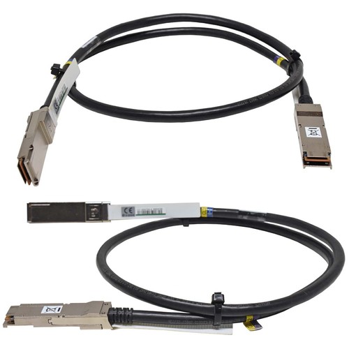 Datenkabel 1m Kabel Amphenol FCI 10123187-3010LF QSFP - QSFP - Bild 1 von 3