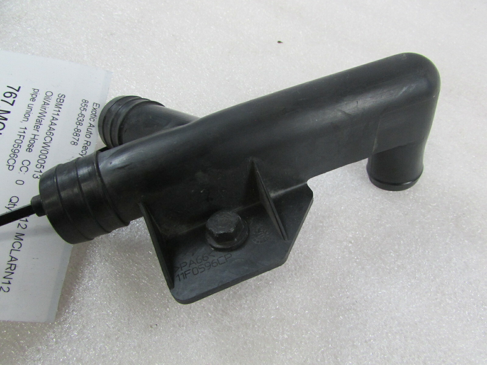 Mclaren MP4-12C, Pipe Union, Used, P/N 11F0596CP