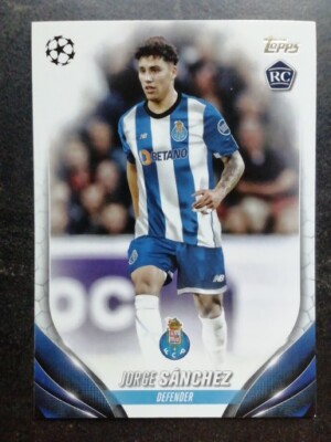23-24 Topps UEFA Club Competitions Flagship FC Porto Jorge Sanchez RC Rookie 198