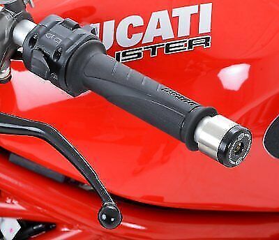 R&G Racing Bar End Weights / Sliders For Renthal & LSL Motorcycle Handlebars - Picture 5 of 7