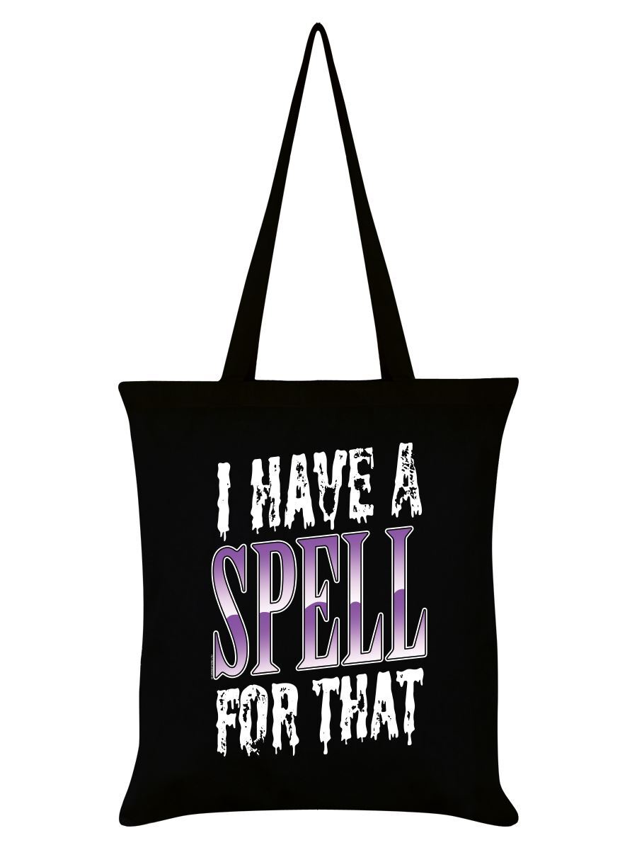Tote Bag I Have a Spell For That Black 38x42cm
